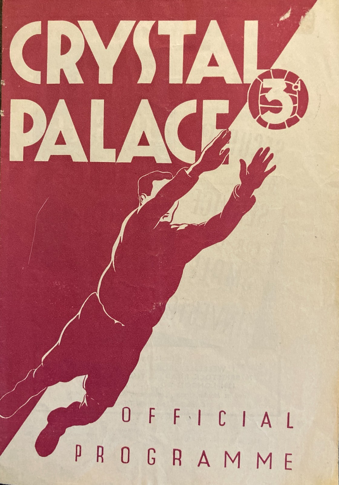Crystal Palace v Norwich City Div 3 (S) 1951/52 for sale on Ebay