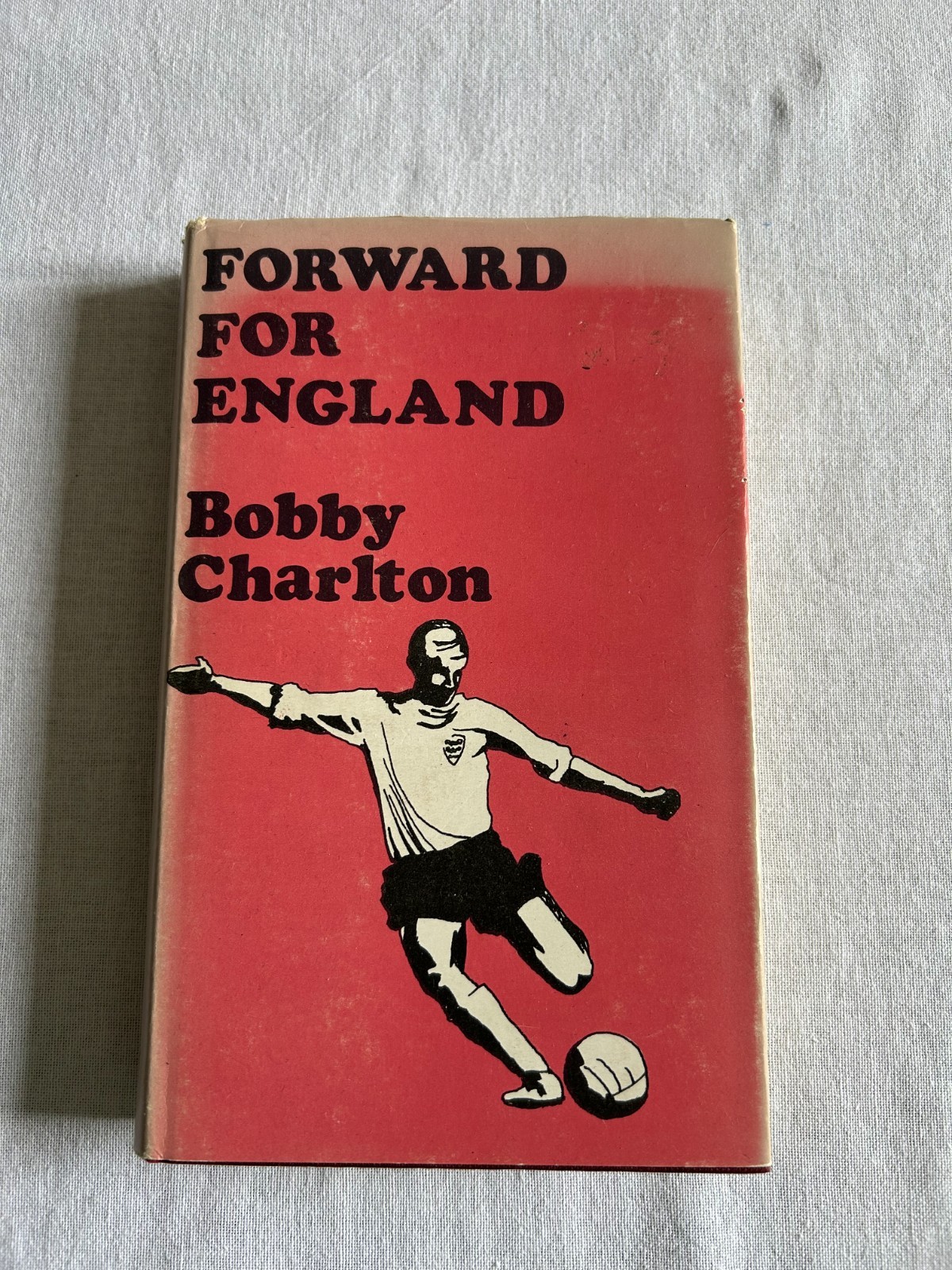Signed Bobby Charlton - Forward for England hardback book Good condition for sale on Ebay