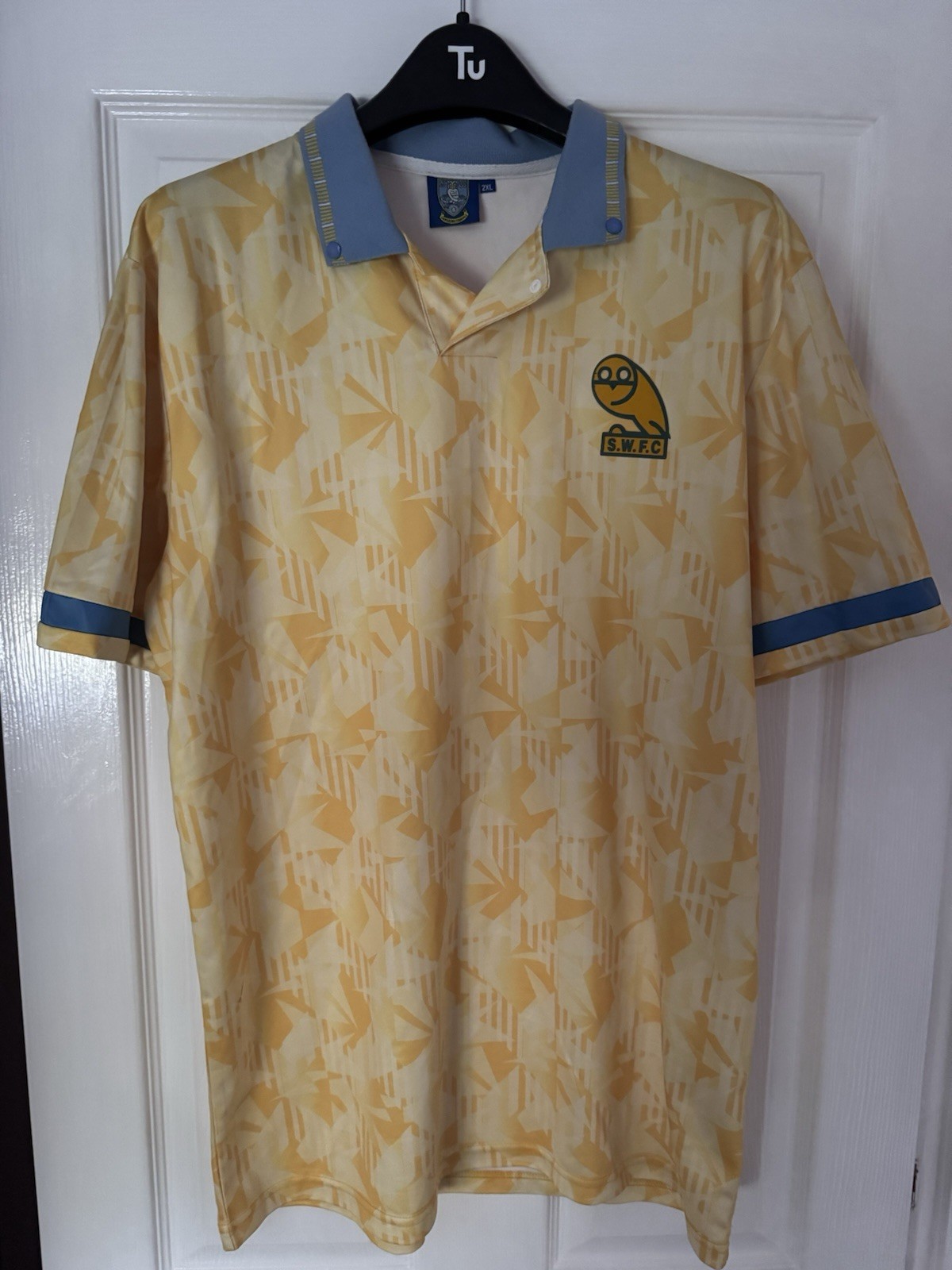 Sheffield Wednesday Remake Away Shirt Men’s XXL From official Club Store for sale on Ebay