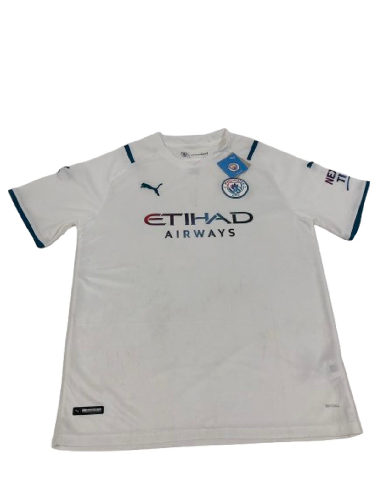 Manchester City Away Football Shirt Puma Etihad Size L With Original Tags for sale on Ebay