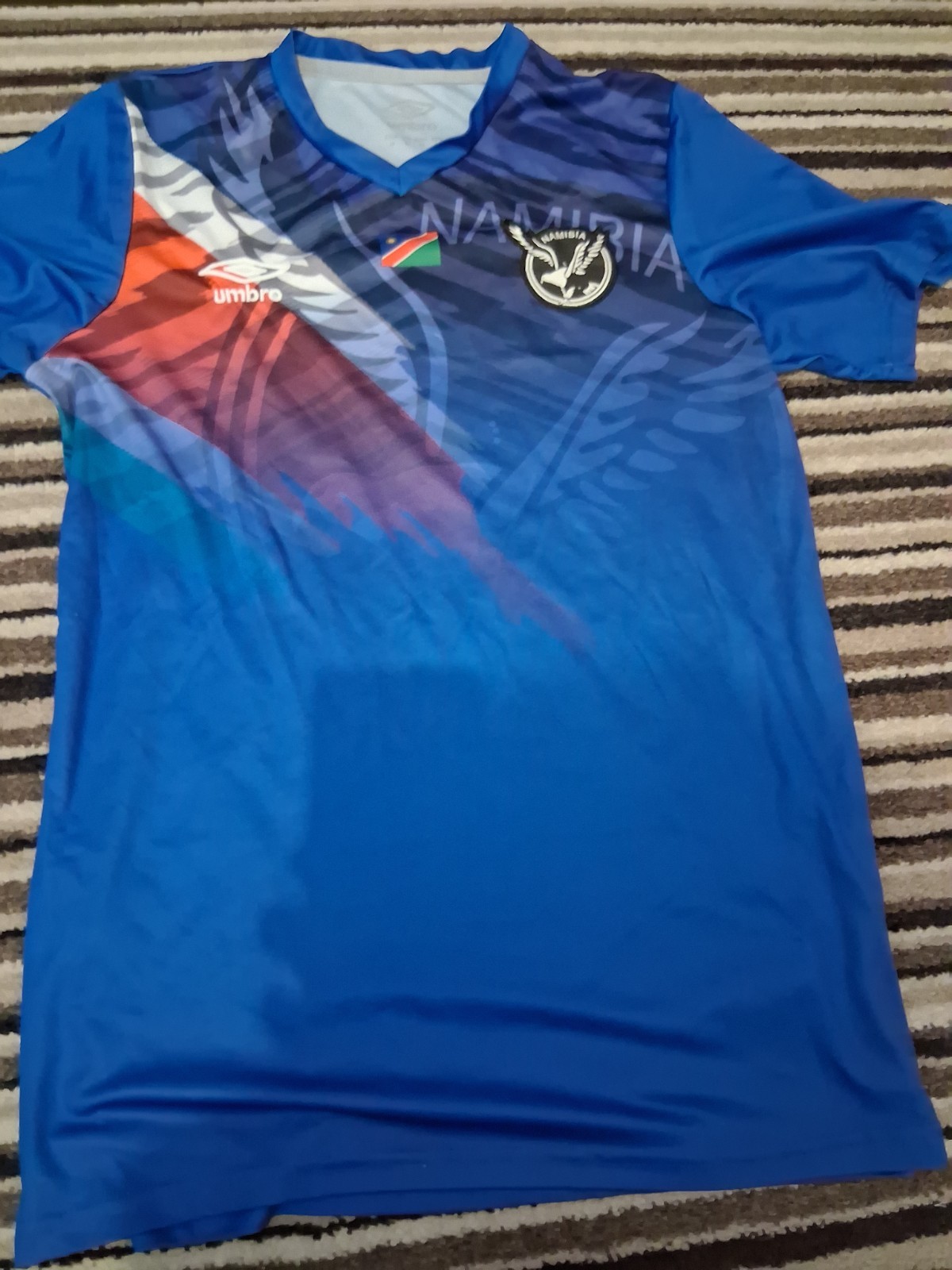 Namibia Away African Nations AFCON 2021/22 Football Shirt Size Medium NWT for sale on Ebay