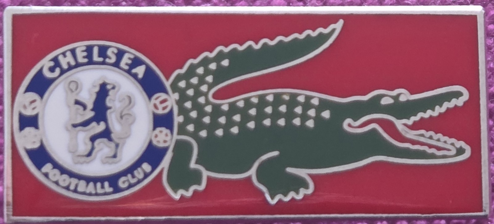 Chelsea FC Badge - CHELSEA LACOSTE BADGE  for sale on Ebay