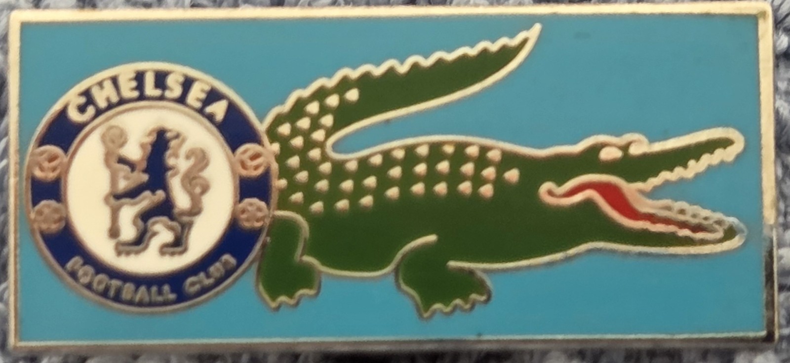 Chelsea FC Badge -  CHELSEA LACOSTE BADGE  for sale on Ebay