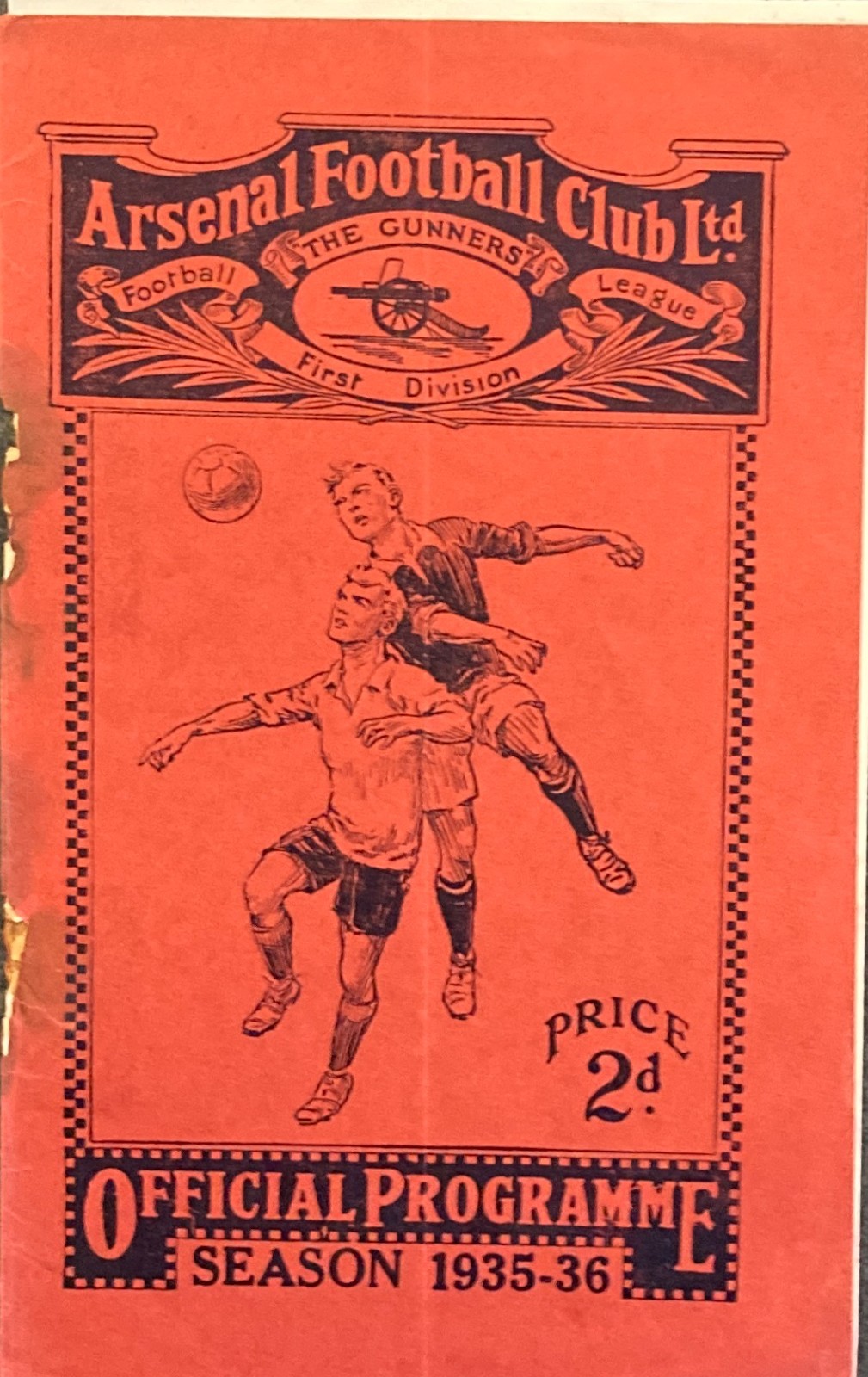 Arsenal v Barnsley F A Cup 6th round 1935/36 for sale on Ebay