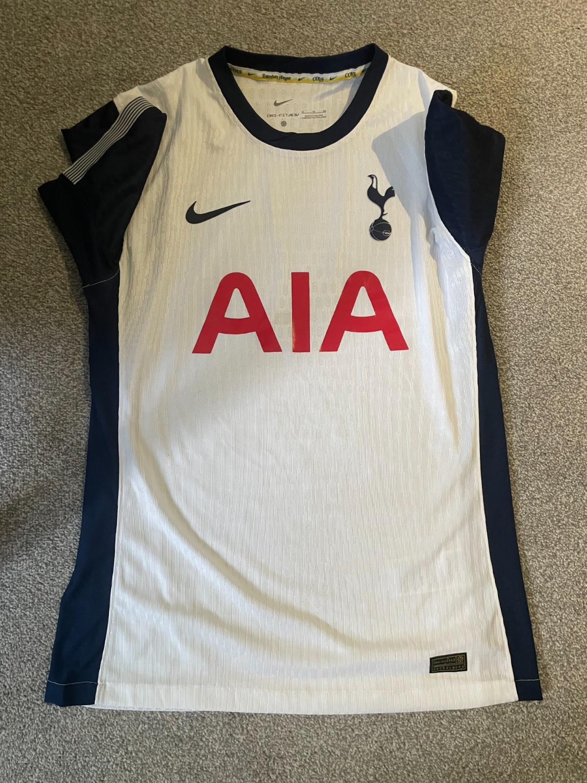 TOTTENHAM HOTSPUR HOME SHIRT 24/25 PLAYER VERSION for sale on Ebay
