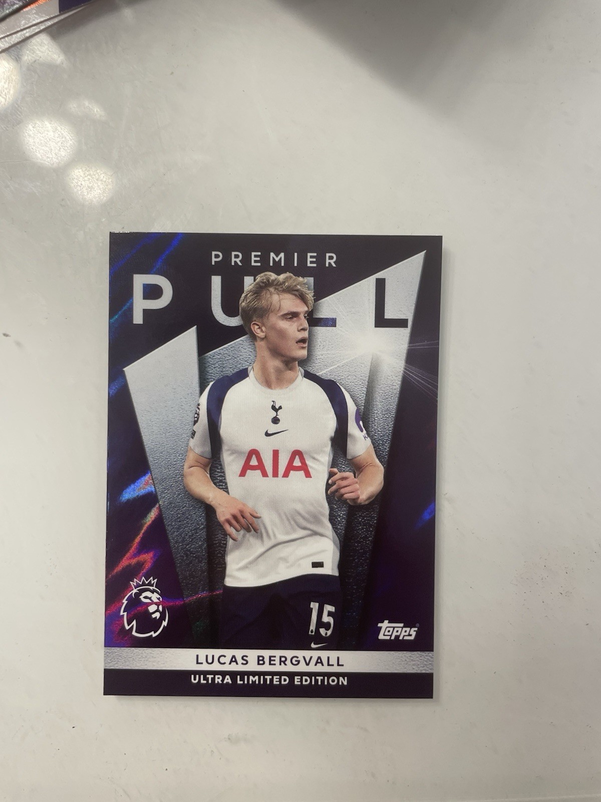 Premier Pull Lucas Bergvall Tottenham Hotspur 2025/26 Ultra Limited Edition for sale on Ebay