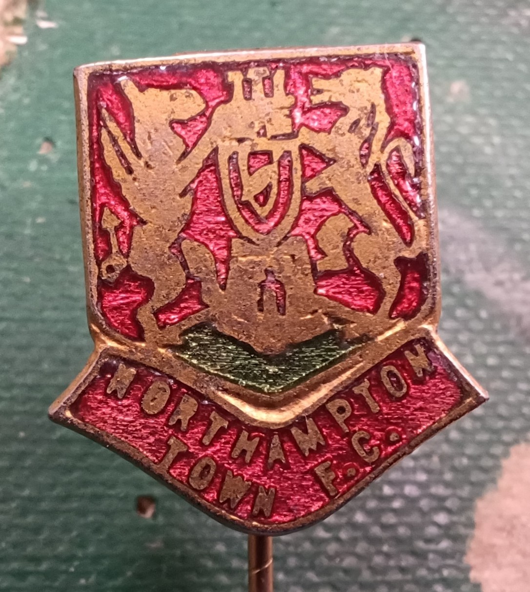 RARE England Northampton Town FC Football Club Enamel Pin Badge for sale on Ebay