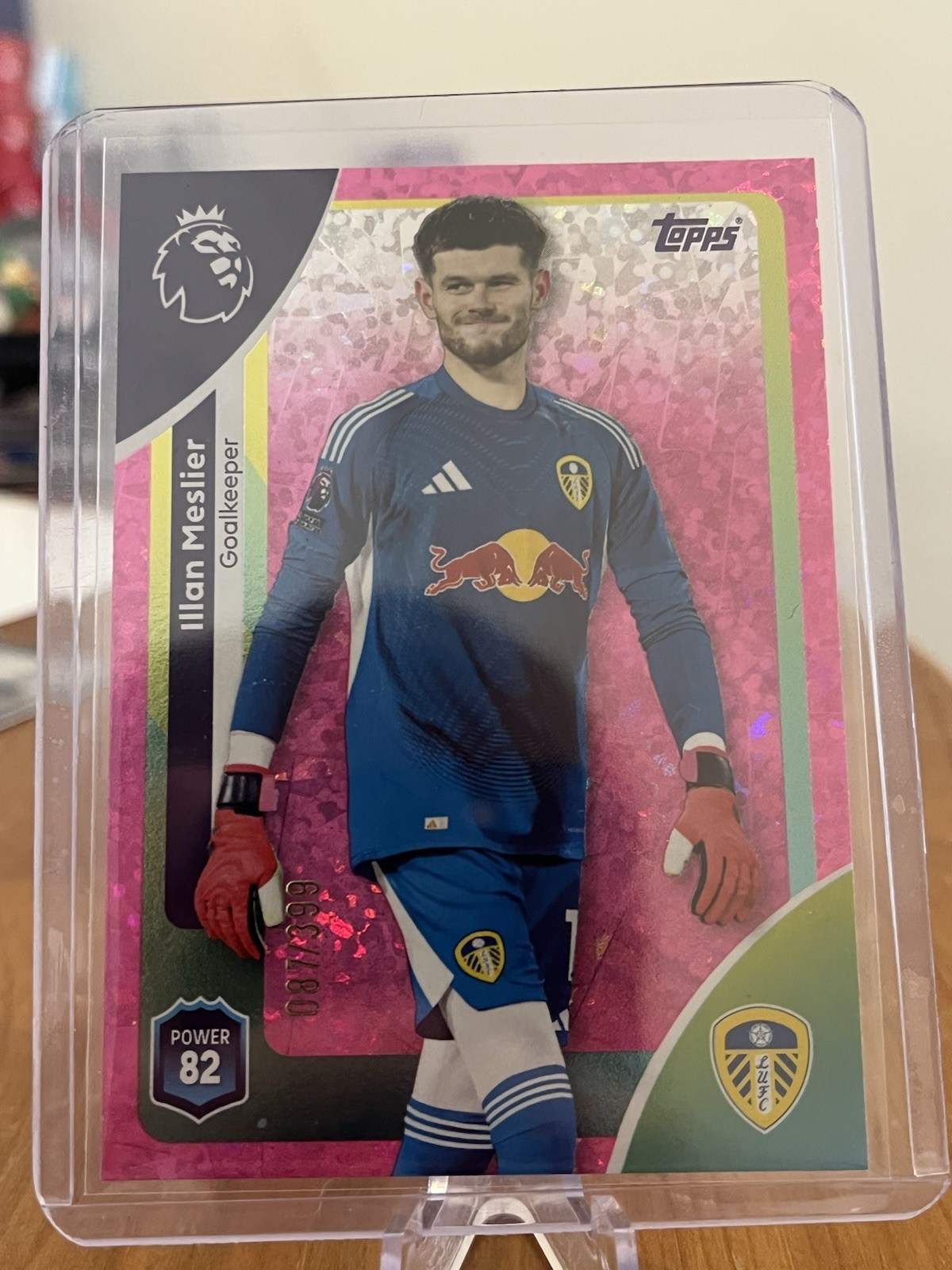 Topps Premier League 2026 Illan Meslier /399 Pink Diamond Parallel Leeds United for sale on Ebay