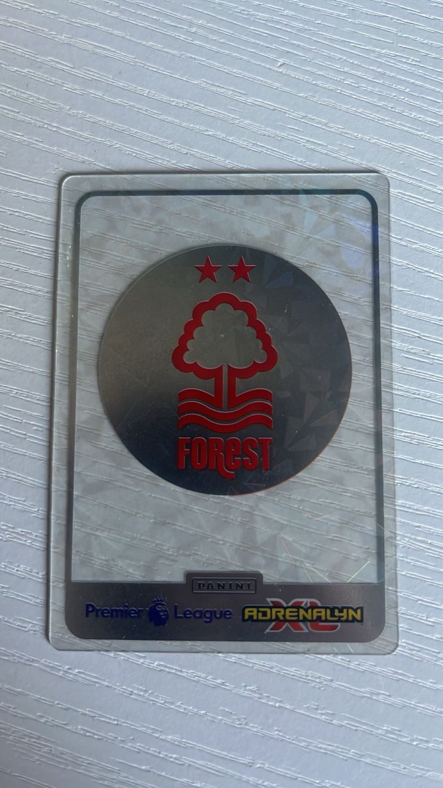 Panini Adrenalyn XL Crystal Crest Card 24/25 Nottingham Forest for sale on Ebay