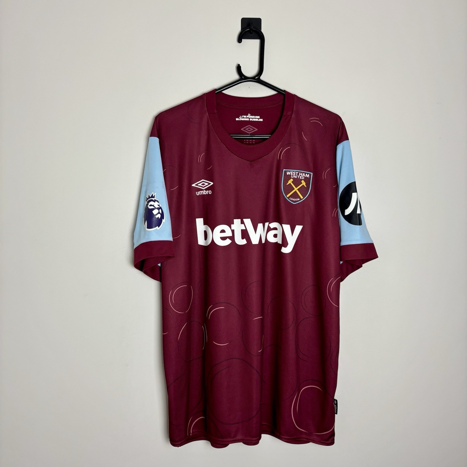 West Ham United Football Shirt Jersey 2023/24 Home (XXL) 0056 for sale on Ebay