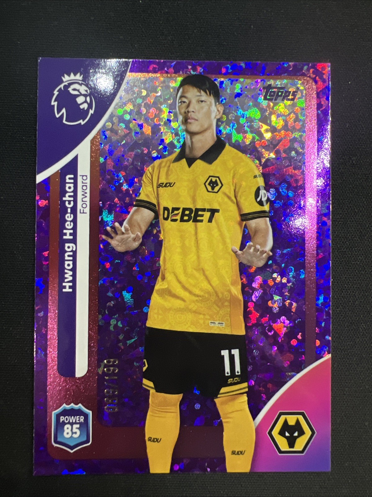 Hwang Hee-chan wolves 089/199 Tops Premier League 2026 for sale on Ebay