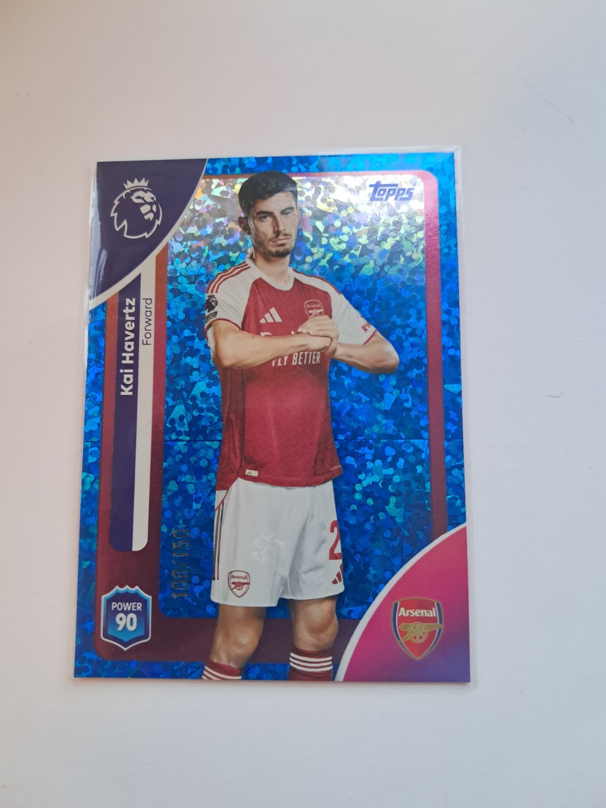 topps premier league 2526  Arsenal Kai Havertz  Blue sparkle #108150 for sale on Ebay