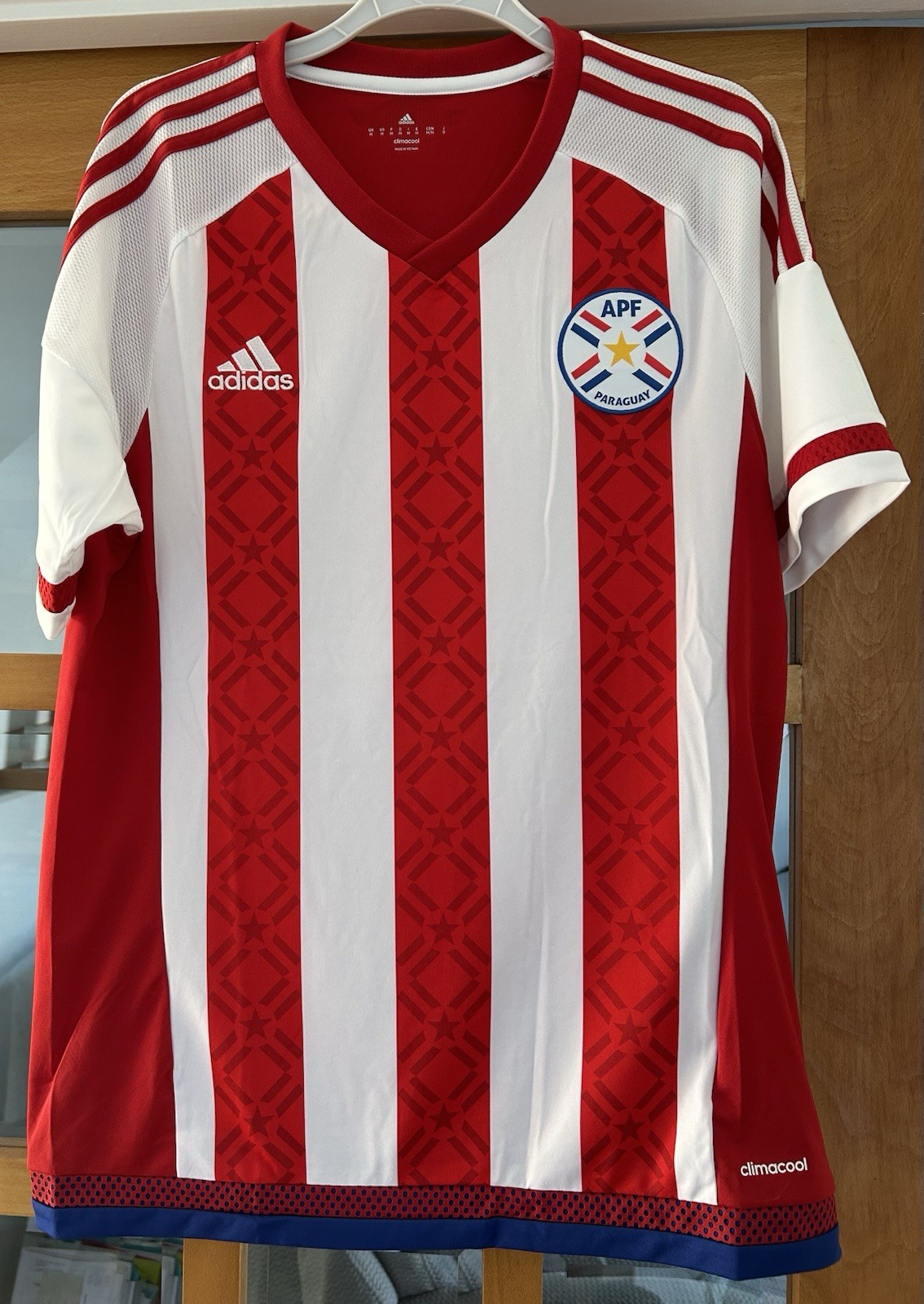 Paraguay Adidas Home Shirt 2016, Size Medium In Great Cindition for sale on Ebay