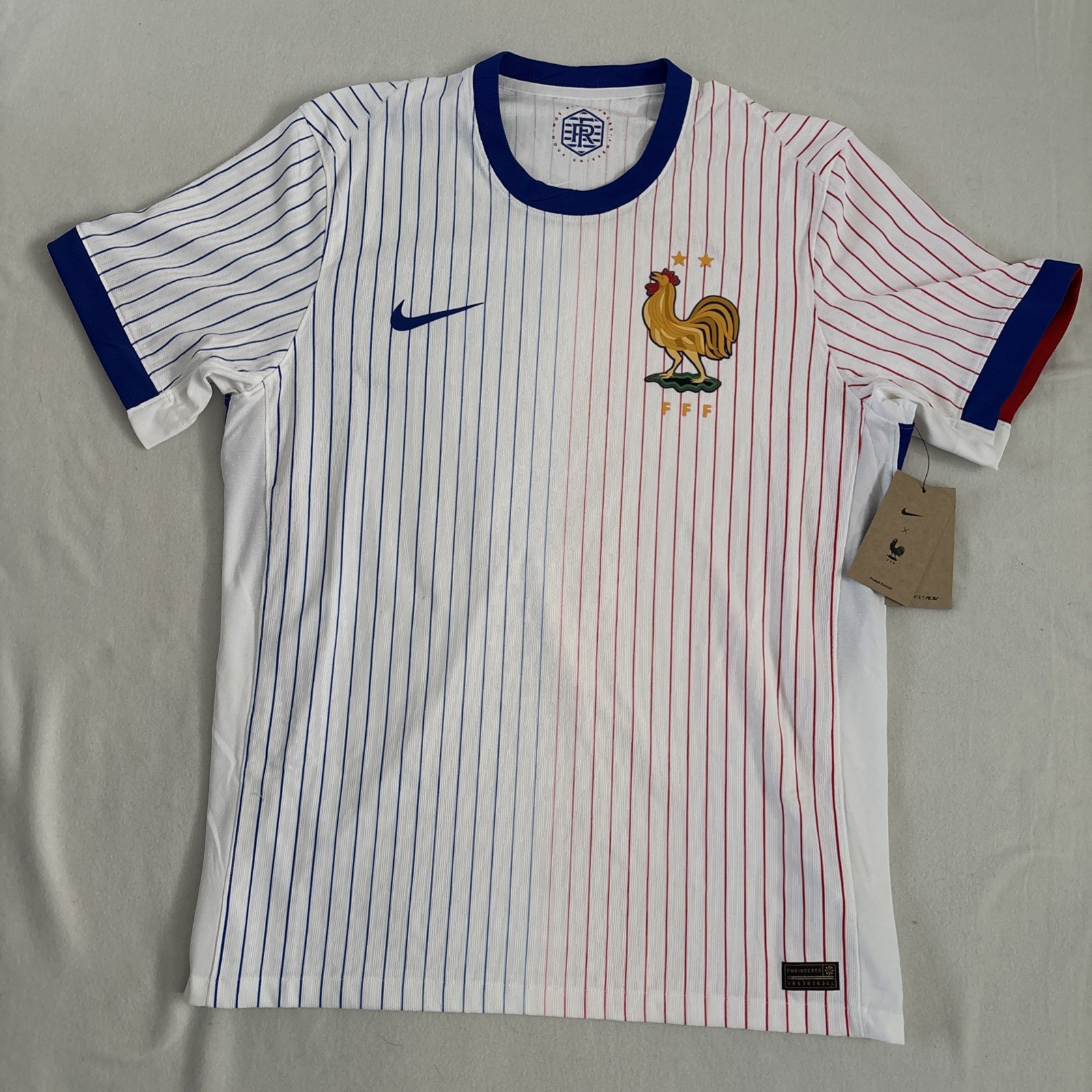 France Nike Dri-FIT ADV Away Match Shirt 2024. Size Uk L for sale on Ebay