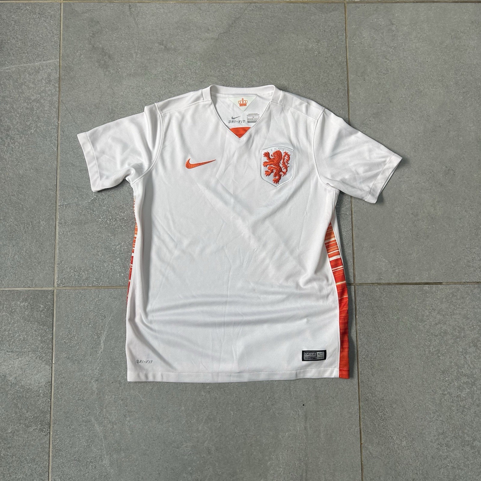 Netherlands Away football shirt 2015 Soccer Nike Holland Jersey Junior Large for sale on Ebay