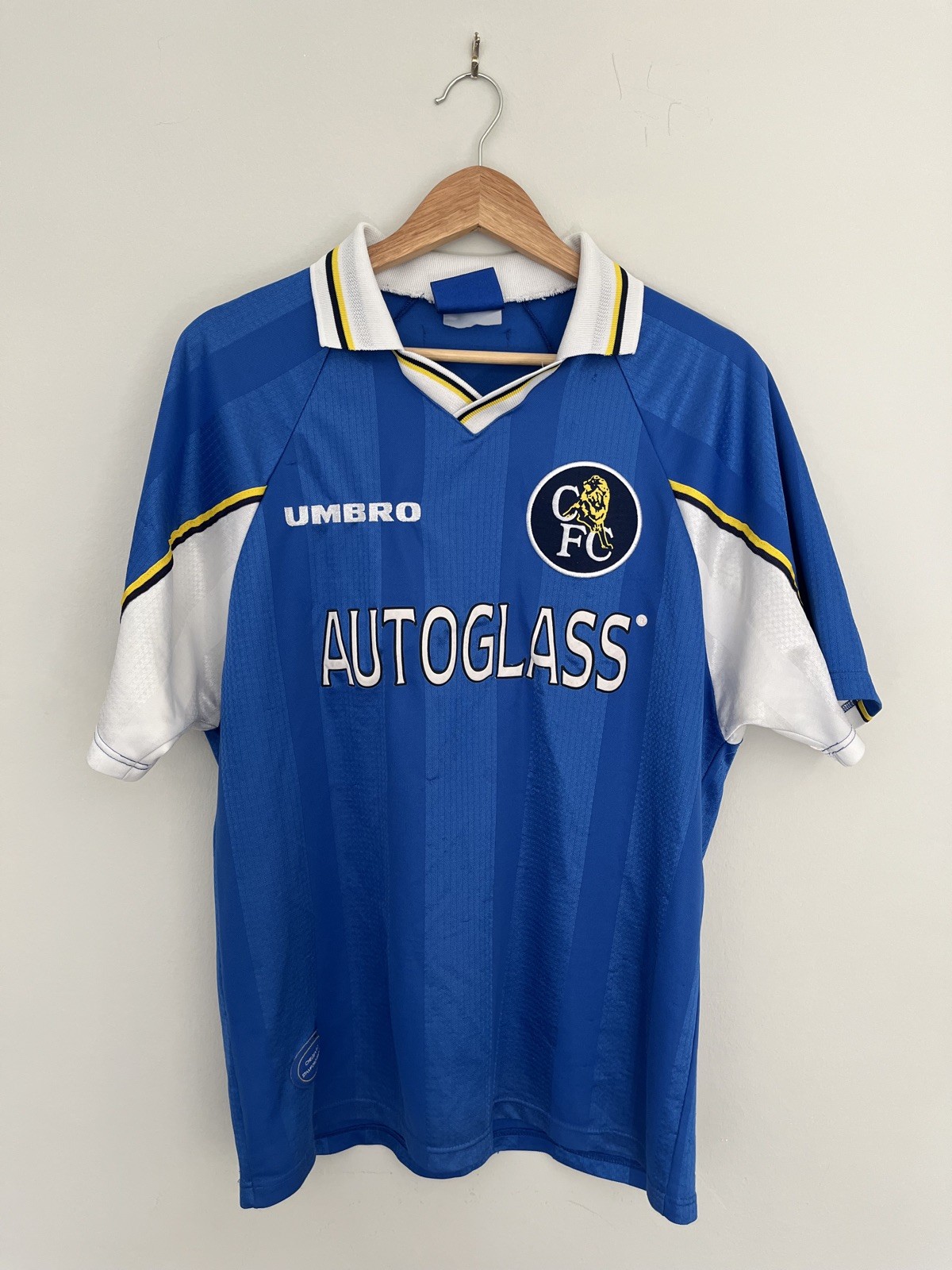 Chelsea 1997/1998/1999 Home Football Shirt Large for sale on Ebay