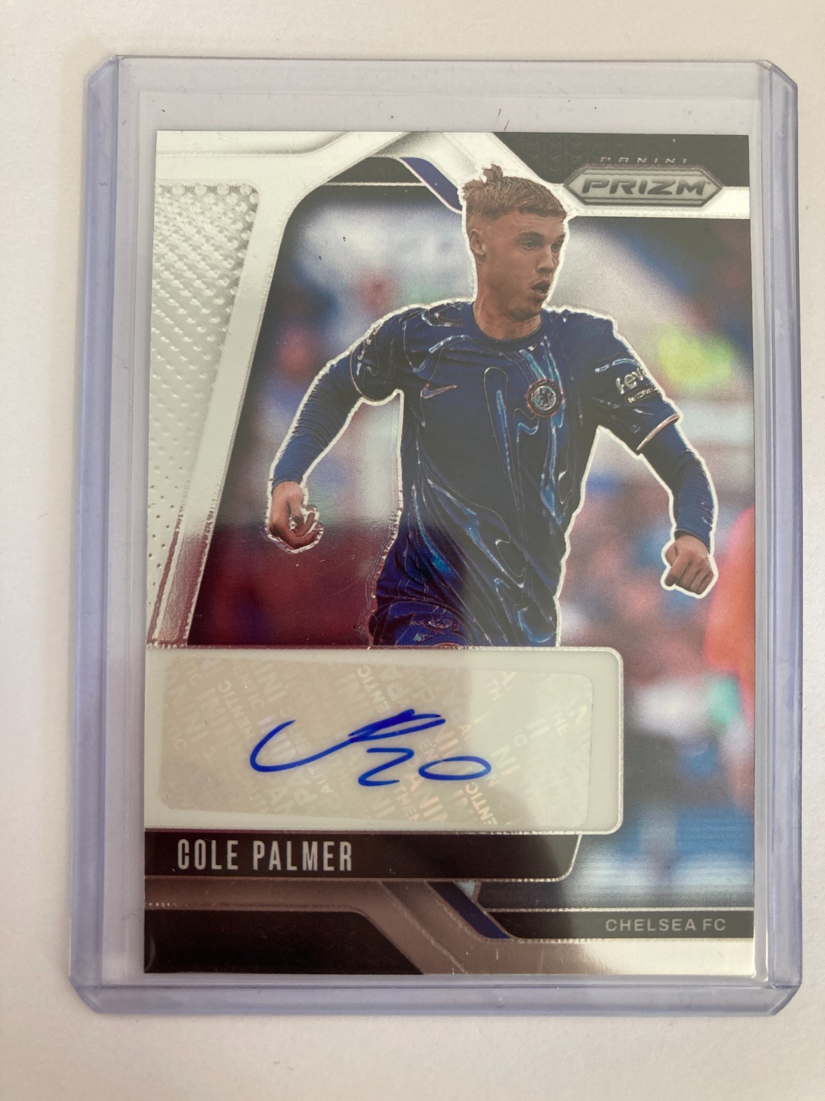 PANINI PRIZM PREMIER LEAGUE 24/25 COLE PALMER CHELSEA BASE AUTO . for sale on Ebay