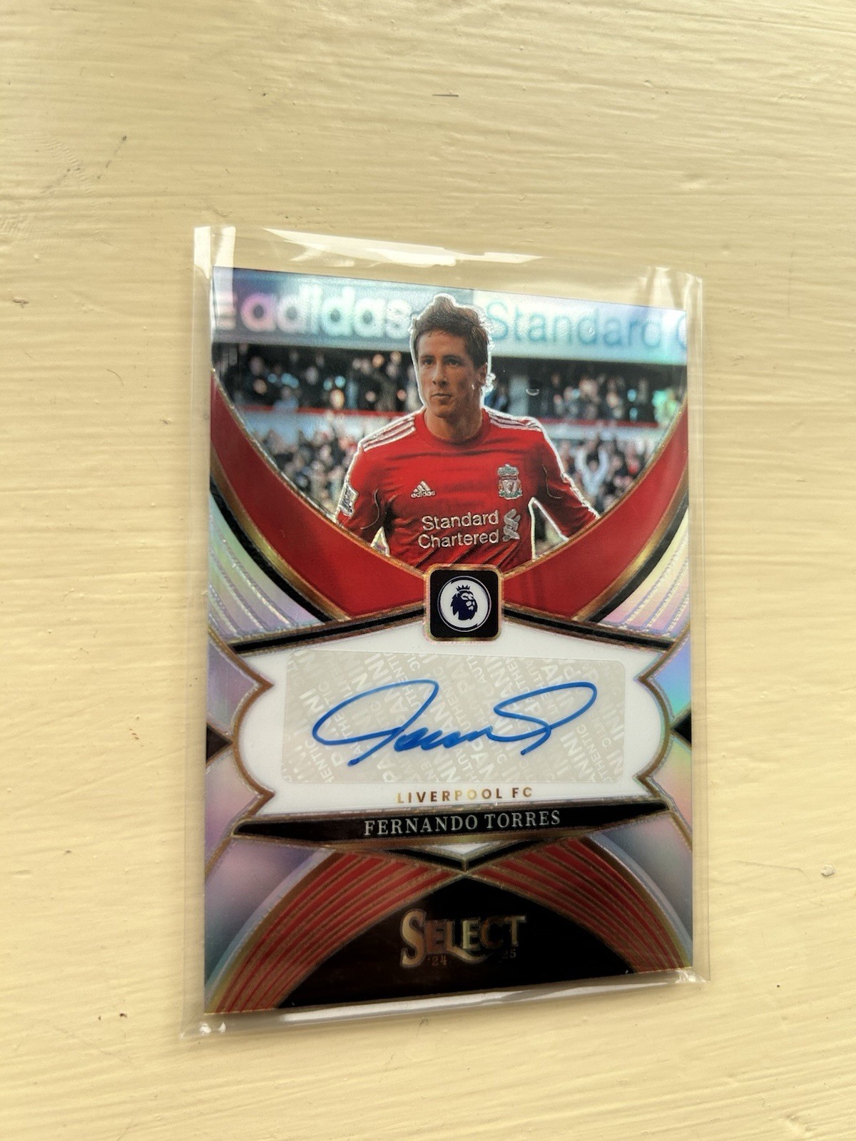 Fernando Torres 2024-25 Select Premier League Auto #Ss-Ft Liverpool Refractor for sale on Ebay