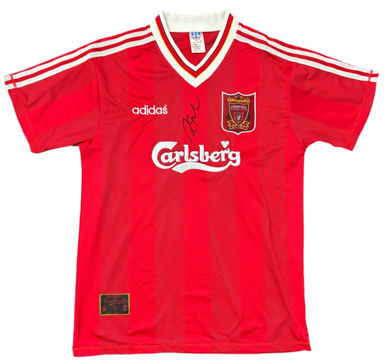 Robbie Fowler signed Liverpool Shirt / COA for sale on Ebay