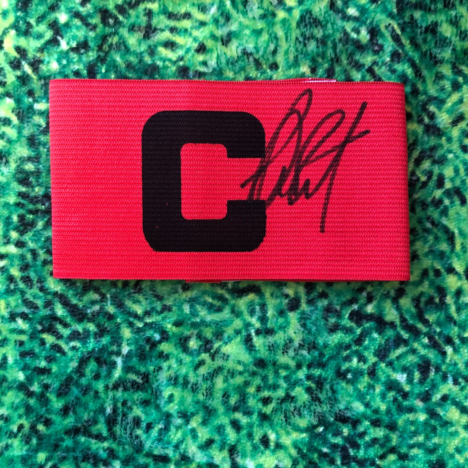 Fabinho Of Brazil, Real Madrid & Liverpool Signed Captains Armband wCOA for sale on Ebay