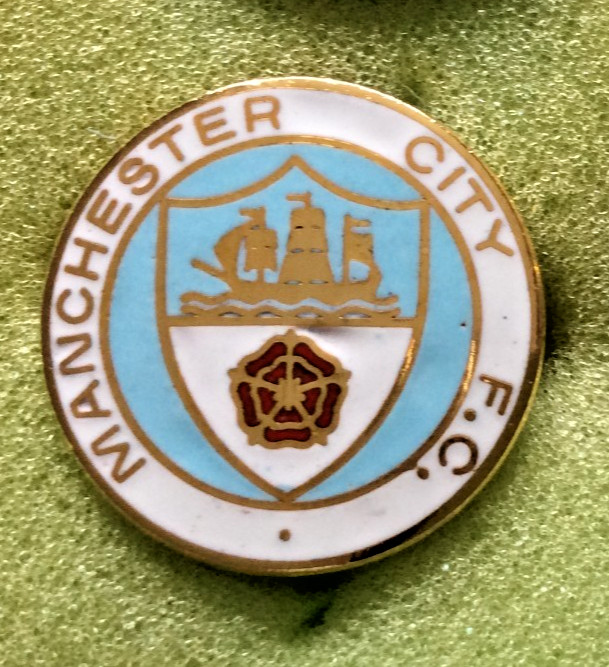 Manchester City Football Club Badge for sale on Ebay