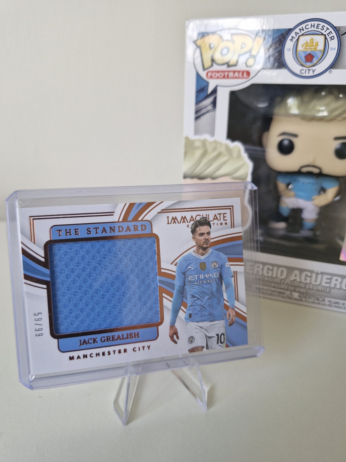 Jack Grealish Patch /99 2023-24 Panini Immaculate Manchester City Everton for sale on Ebay
