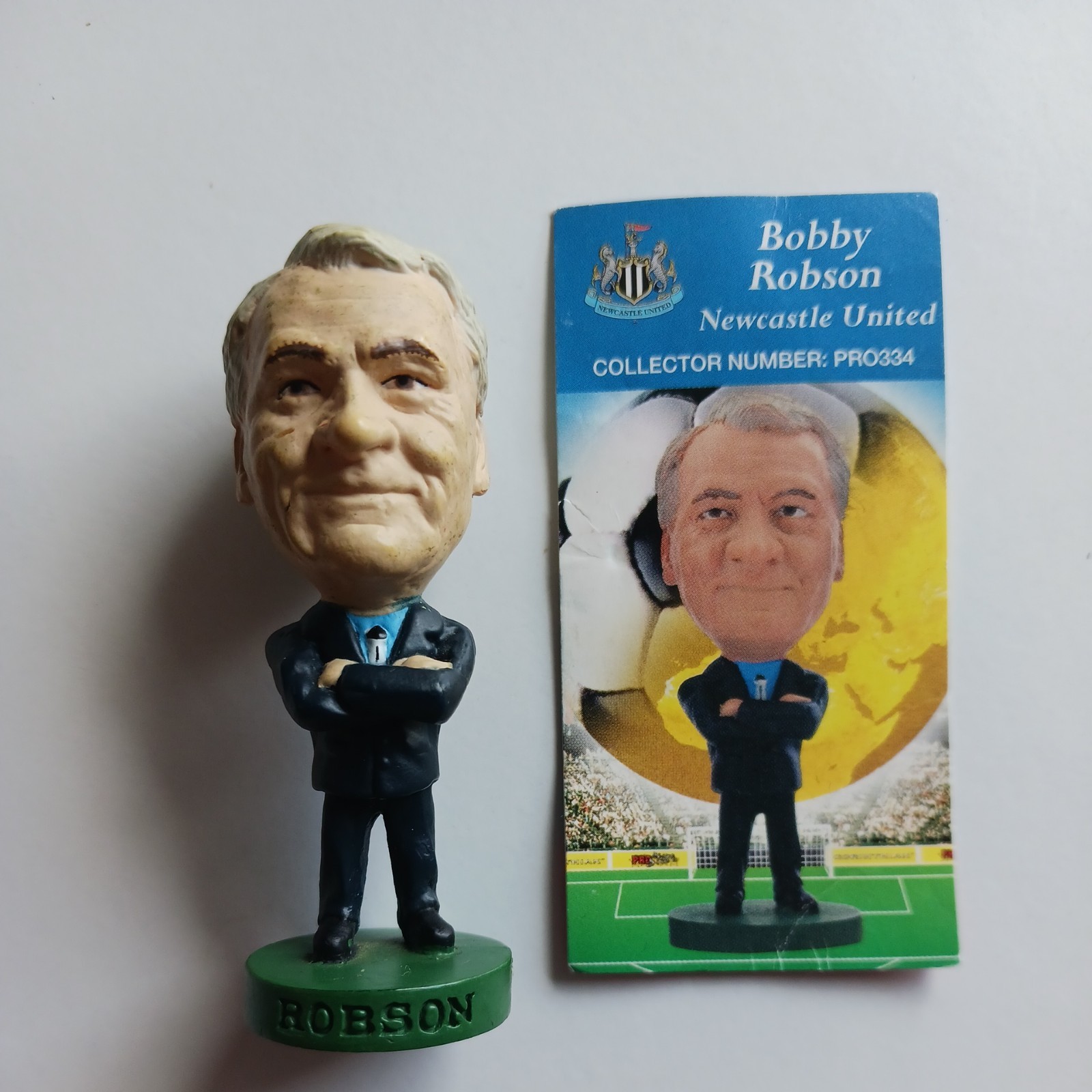 Corinthian Pro Stars Bobby Robson Newcastle United PRO334 with card for sale on Ebay