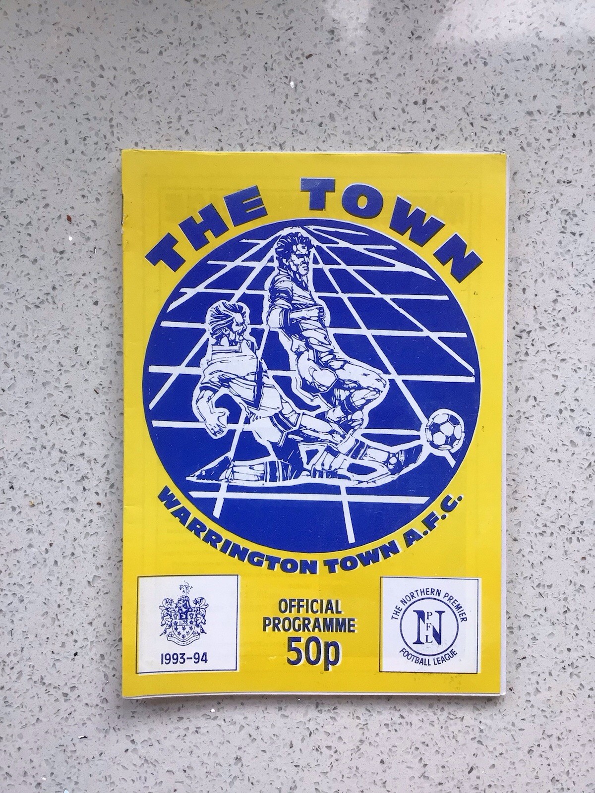 Warrington Town v Goole Town 4th May 1994 for sale on Ebay