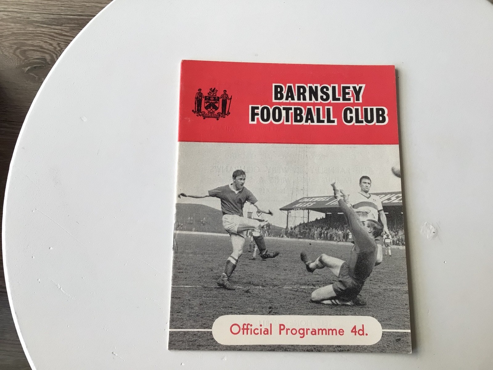 Barnsley v Manchester United 15/2/64 FA cup rd5 for sale on Ebay