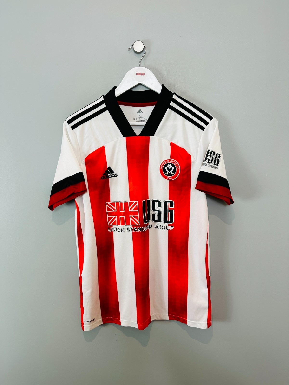 SHEFFIELD UNITED 2020/21 HOME SHIRT  (M)  ADIDAS ORIGINAL VINTAGE FOOTBALL SHIRT for sale on Ebay