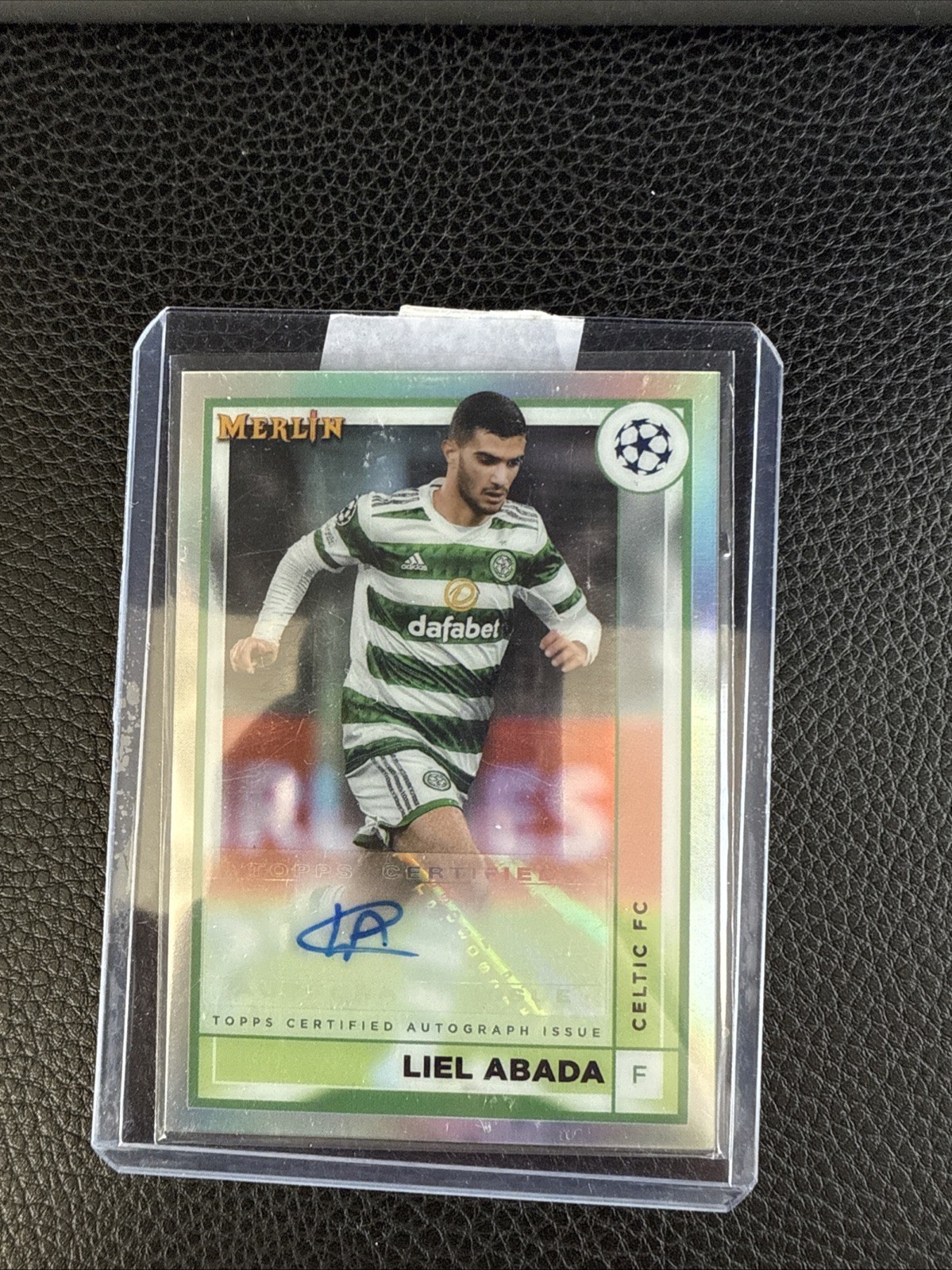 Liel Abada Topps Merlin Auto Celtic FC Glasgow TCG Panini for sale on Ebay