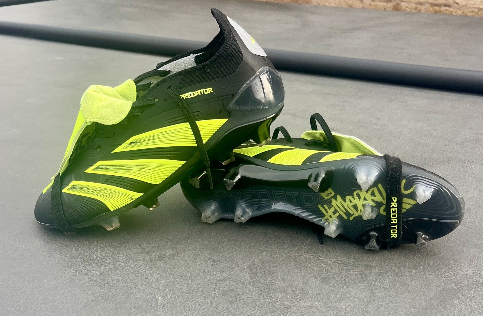 Adidas Predator Elite Football Boots  UK 6 / LIMITED EDITION / Stormzy used   for sale on Ebay