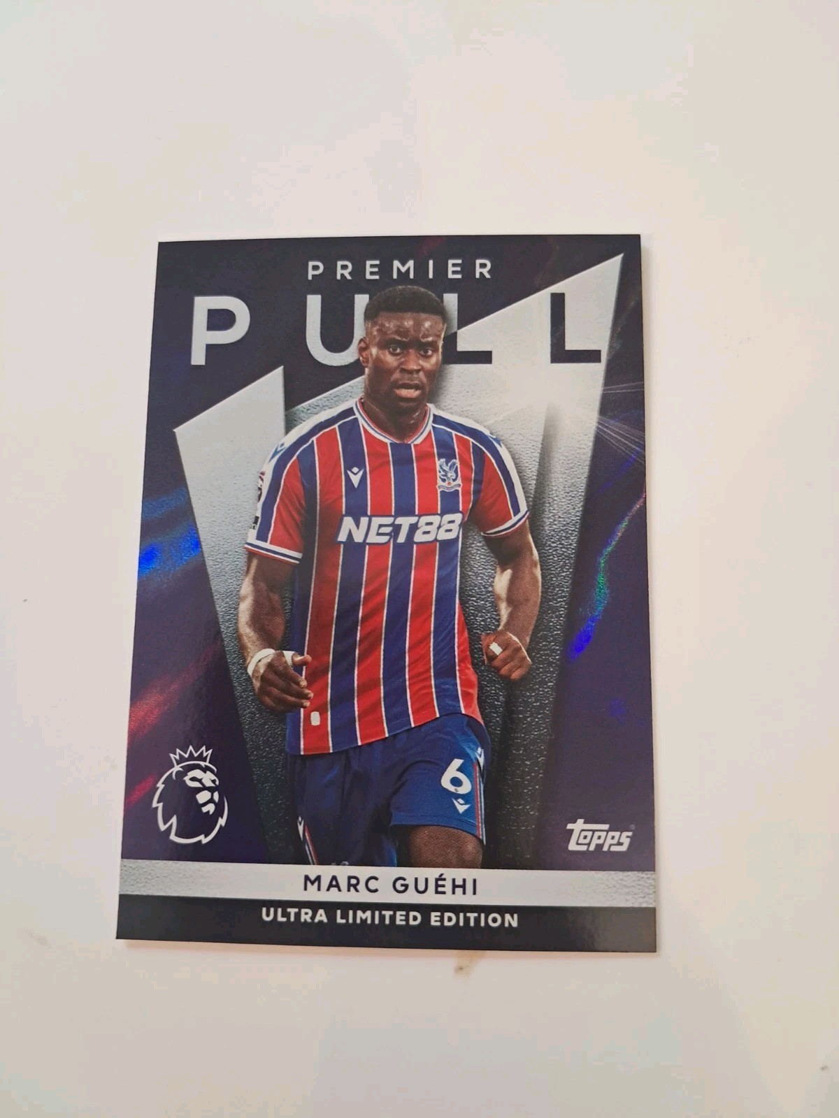 Topps premier league 2526 Crystal Palace Marc Guehi Pull Card 1:100 packs for sale on Ebay