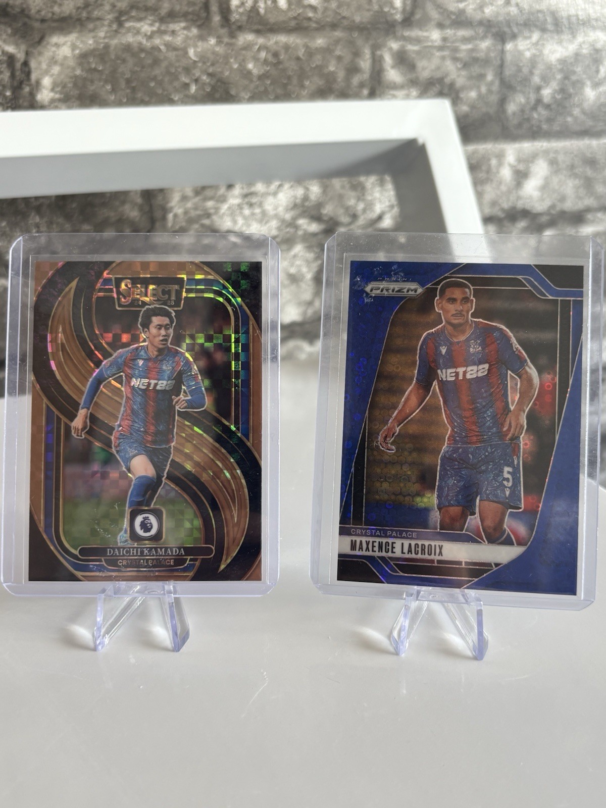 Panini Crystal Palace Bundle kamada And Lacroix Both Numbered for sale on Ebay