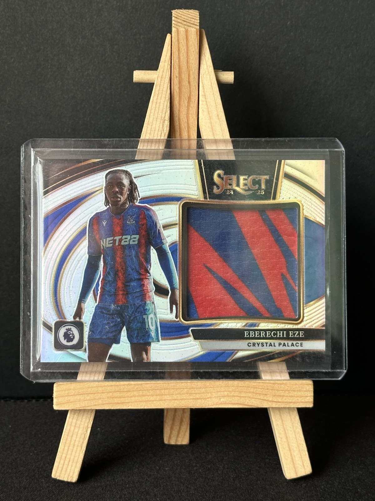 Panini Select Premier League 24/25 Eberechi Eze Patch Crystal Palace for sale on Ebay