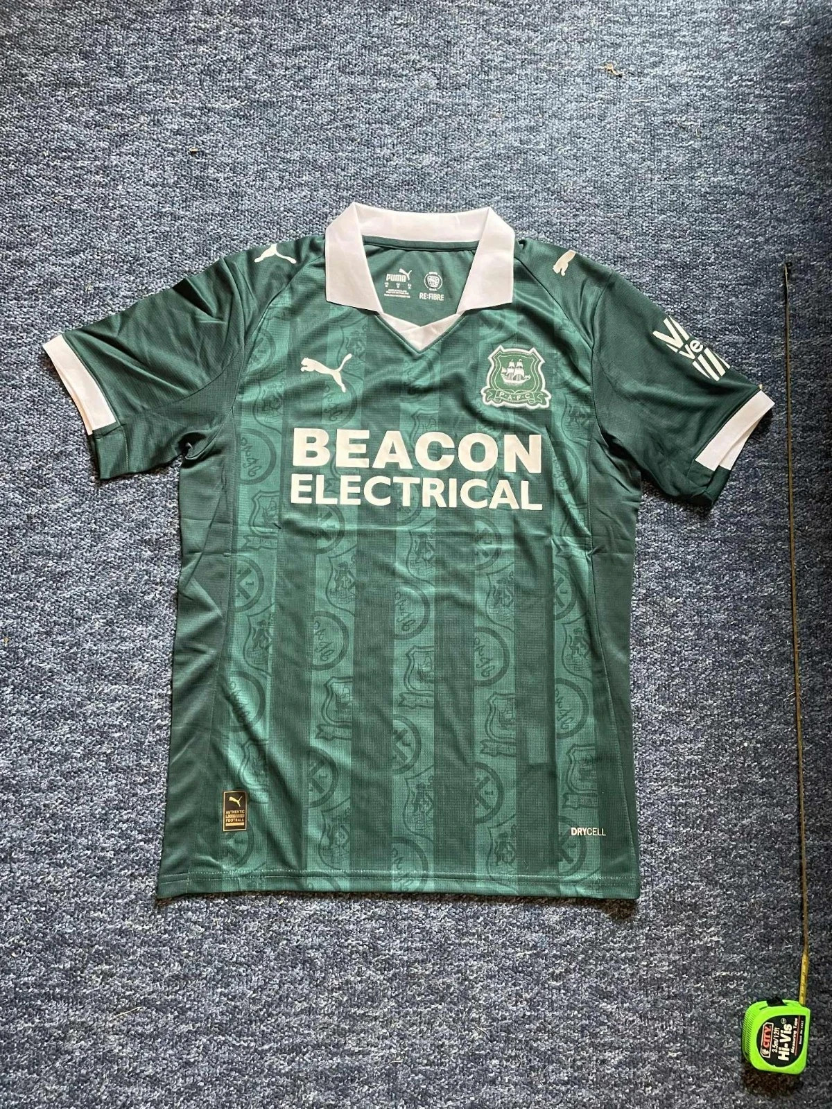 Plymouth Argyle Home football Shirt M please see description for size details for sale on Ebay