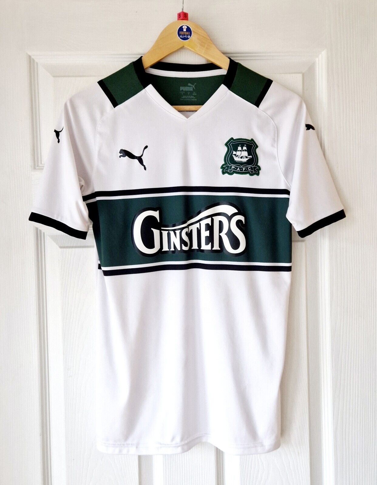 PLYMOUTH ARGYLE AWAY FOOTBALL SHIRT JERSEY 2021/22 - ADULT SMALL  for sale on Ebay