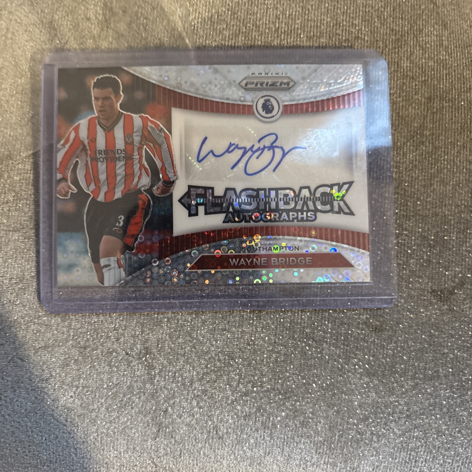 Wayne Bridge Flashback Autos 2022-23 Panini Prizm Southampton for sale on Ebay
