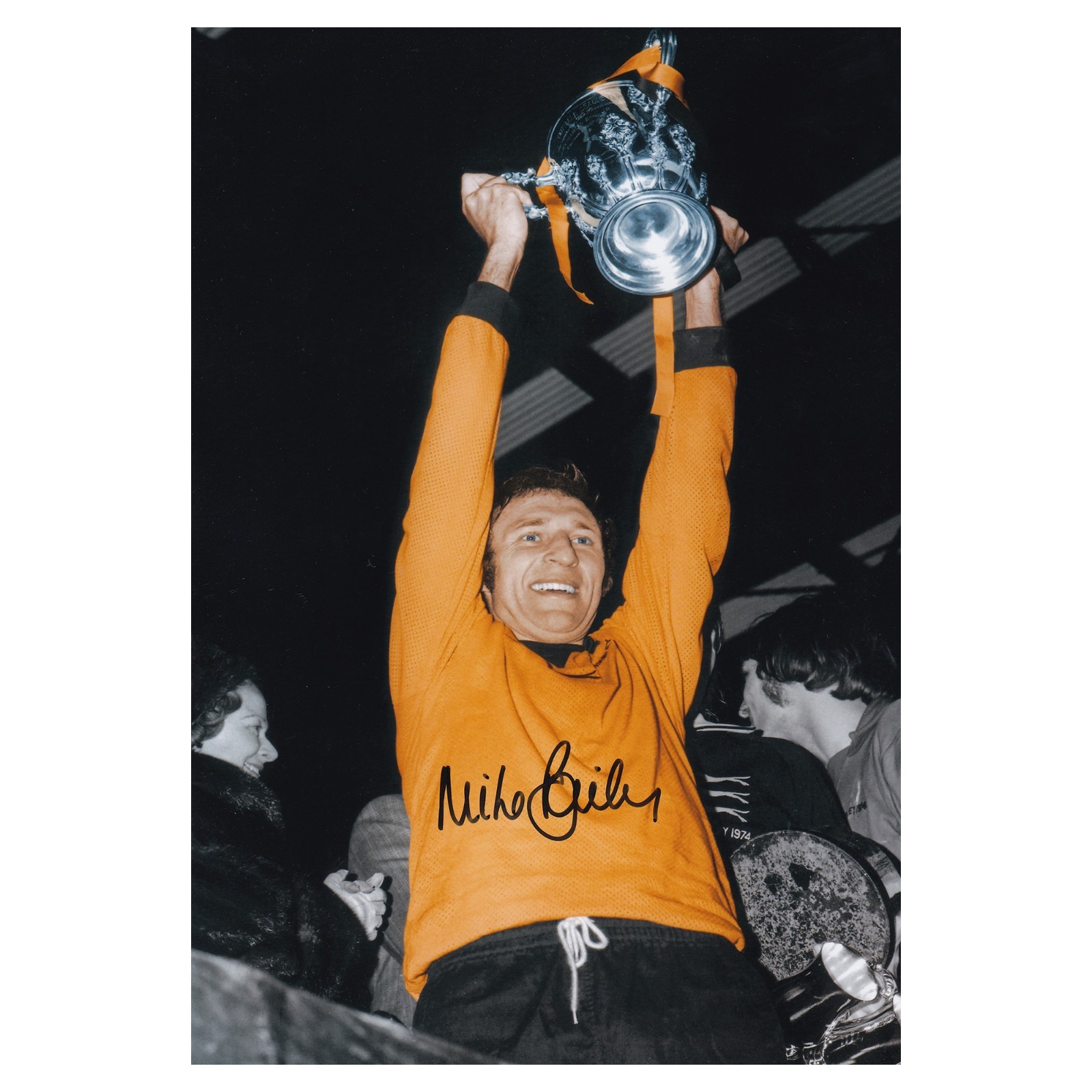 Mike Bailey Signed Wolverhampton Wanderers Photo Wolves Autograph COA for sale on Ebay