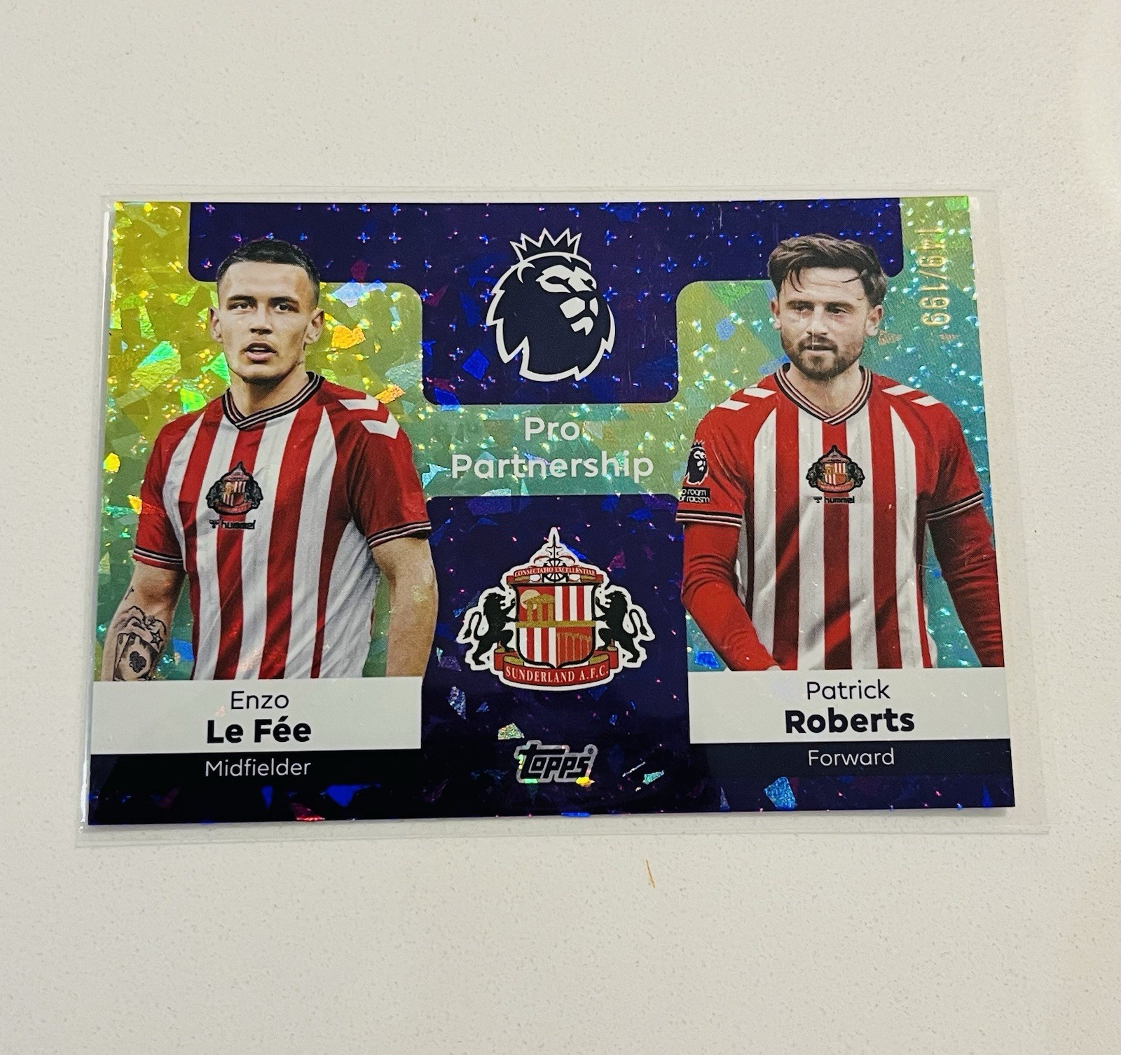 Topps Premier League 2026 Pro Partnership Le Fee & Roberts Sunderland /199 for sale on Ebay