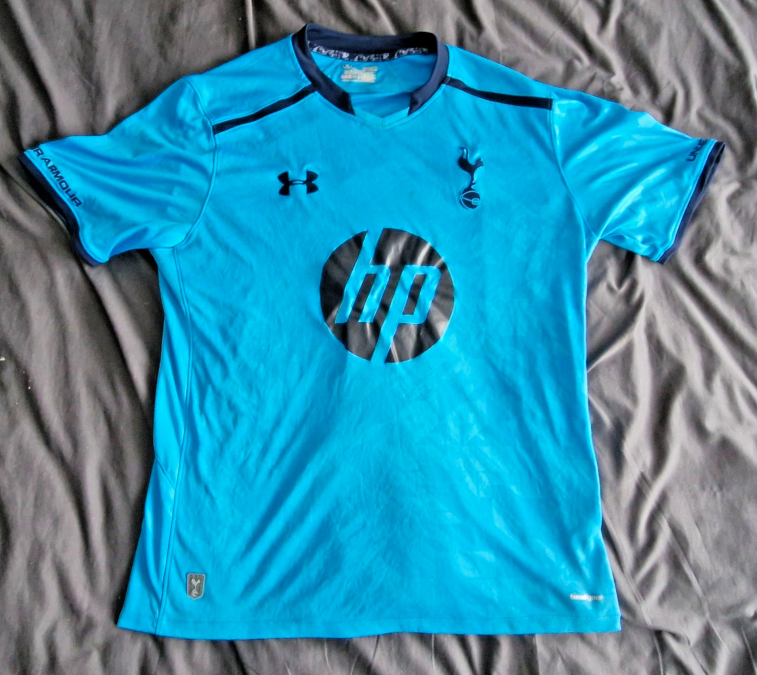 TOTTENHAM HOTSPUR 2013-14 AWAY SHIRT UNDER ARMOUR ORIGINAL ADULT XL for sale on Ebay