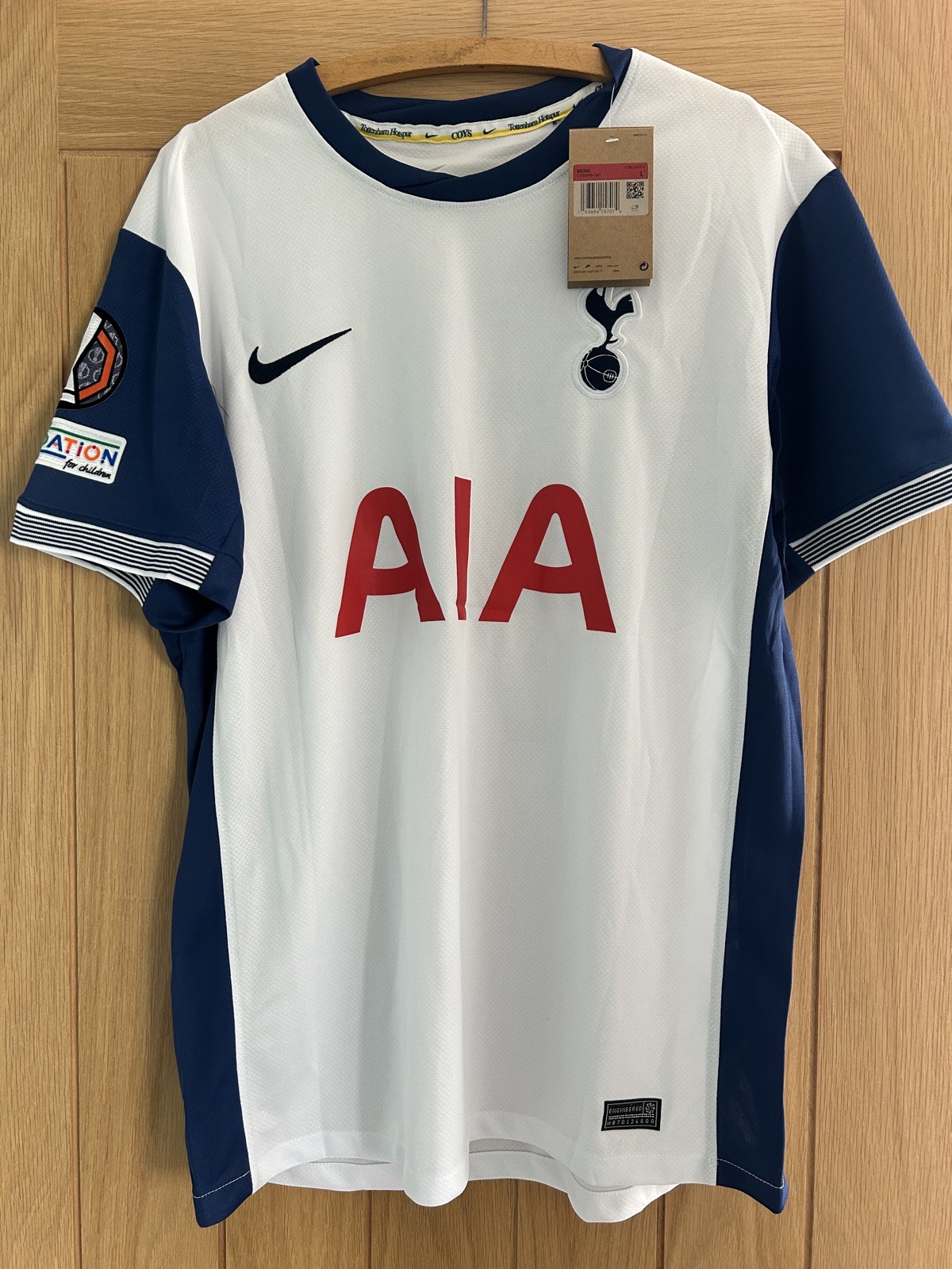 TOTTENHAM HOTSPUR HOME SHIRT 24/25 - Son 7 for sale on Ebay