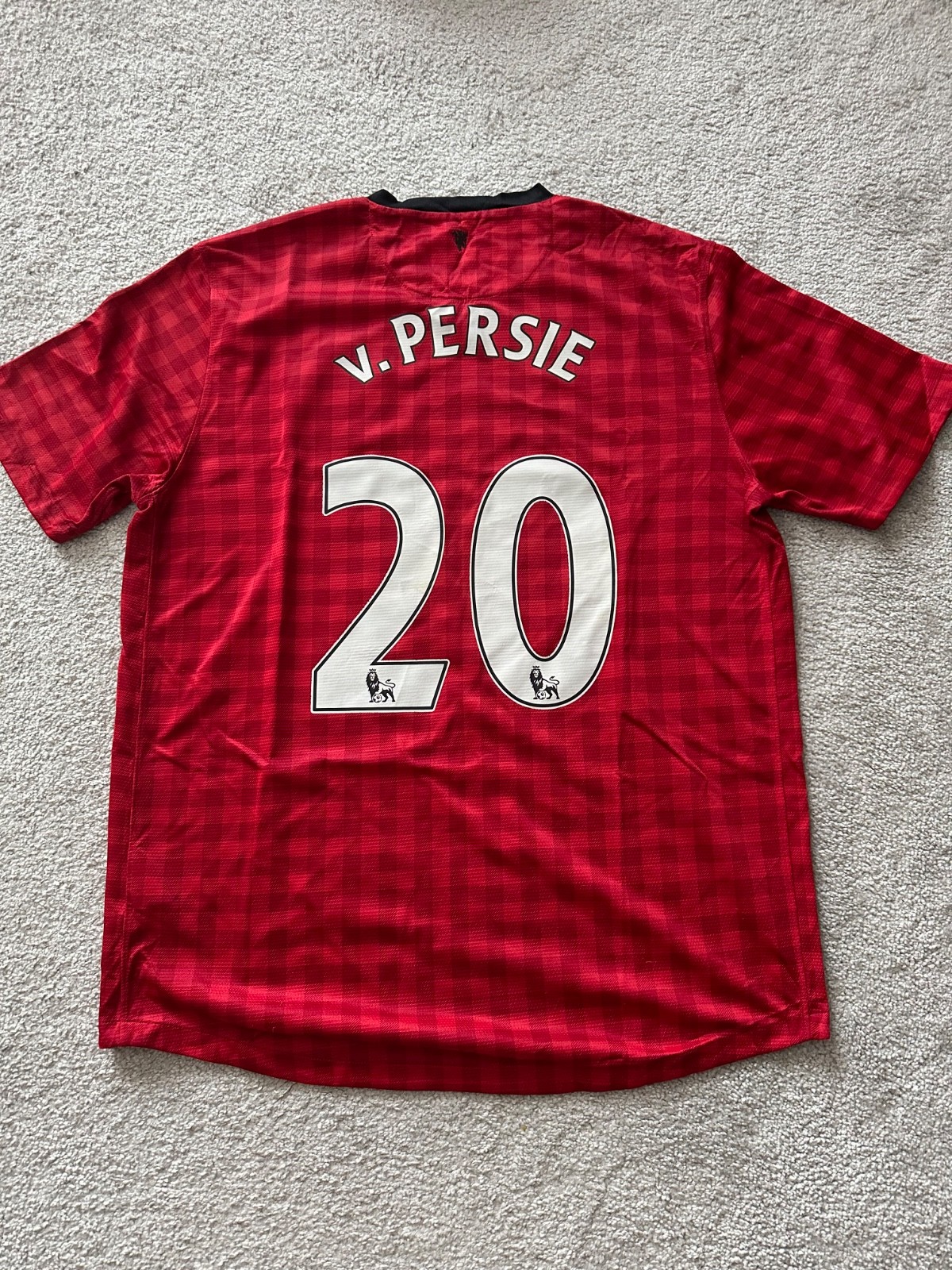 Manchester United 2012-13 shirt Authentic L Van Persie for sale on Ebay