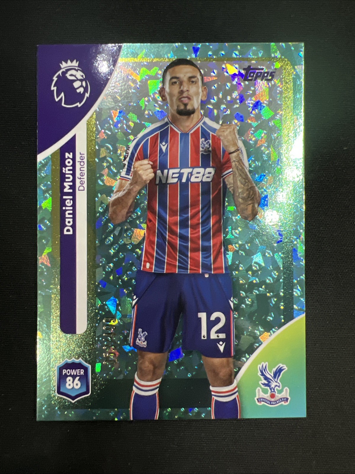 Daniel Munoz 353/499 Crystal Palace Topps Premier League 2026 for sale on Ebay