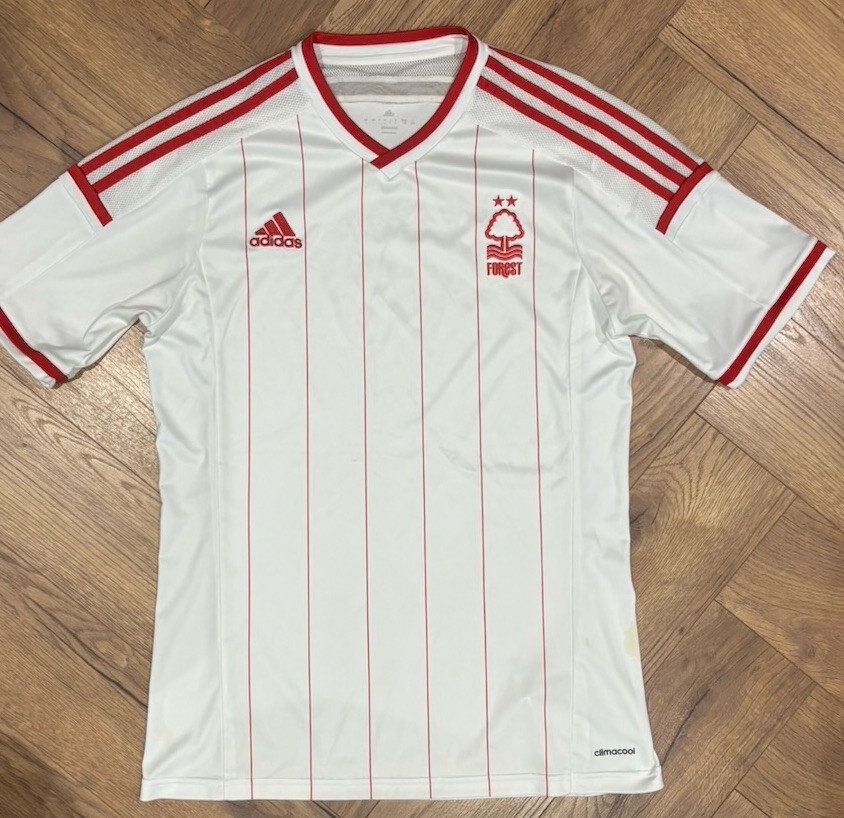 Nottingham Forest Adidas 2014/2015 Away Shirt - Size Adult Large for sale on Ebay