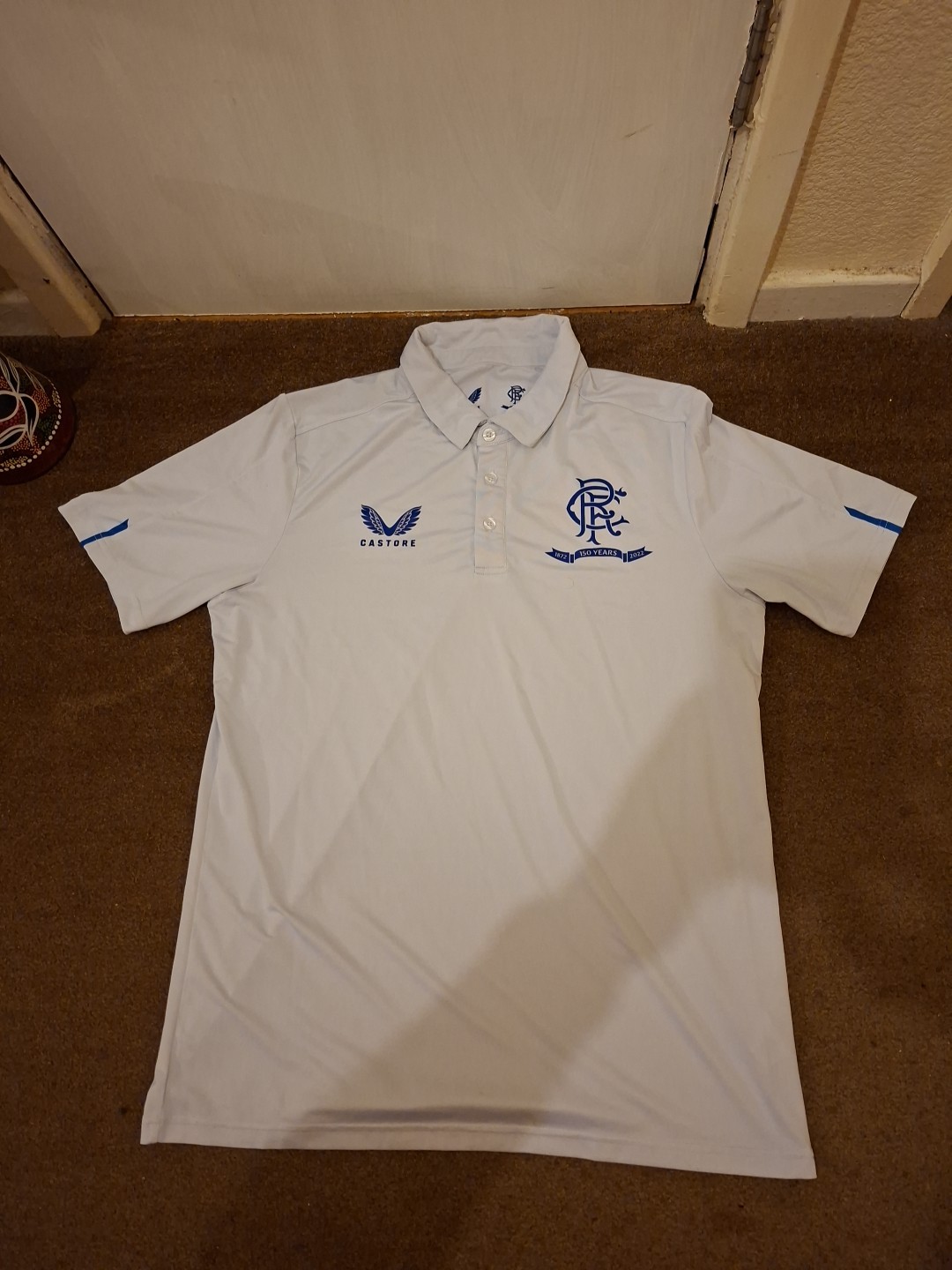 Glasgow Rangers 150yrs Polo Shirt Size M for sale on Ebay