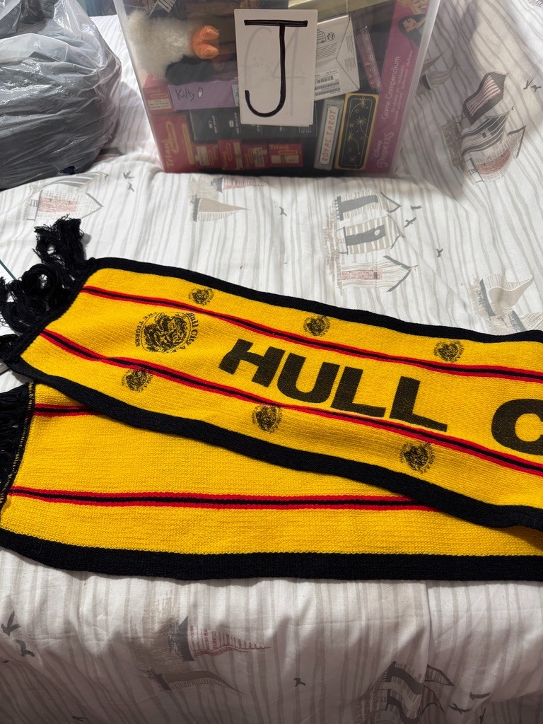 The Tigers Hull City AFC Football Scarf for sale on Ebay