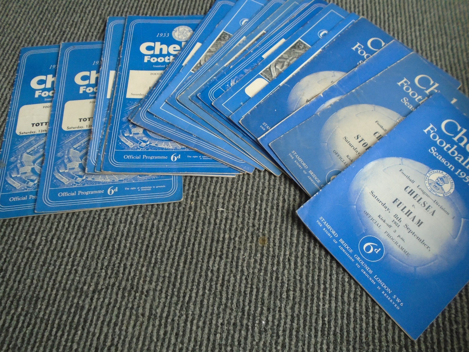 CHELSEA HOMES 1951-2 TO 1954-5 X 18 ISSUES ALL LISTED for sale on Ebay