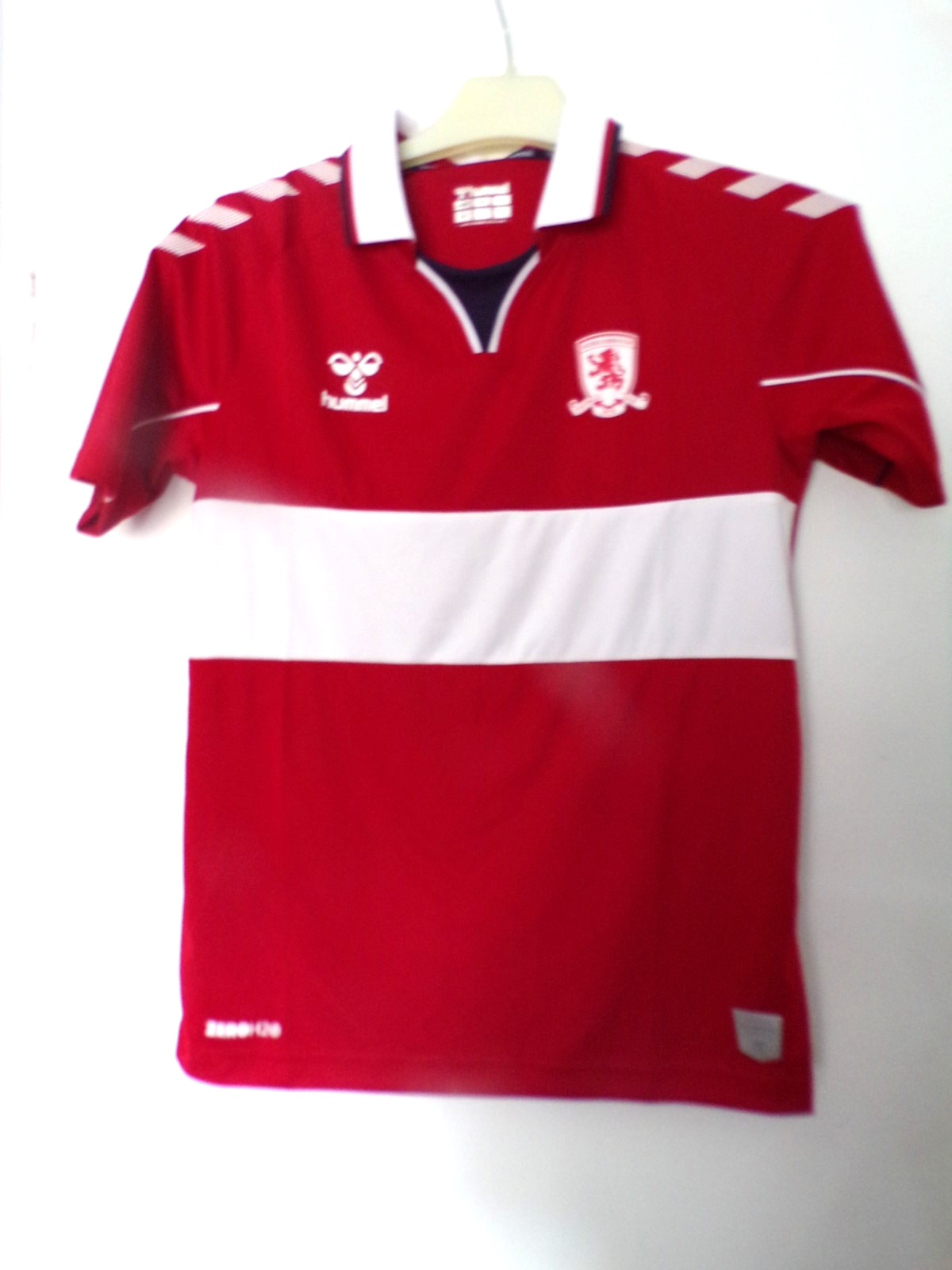 middlesbrough hummel home football shirt  age 14  years good cond for sale on Ebay