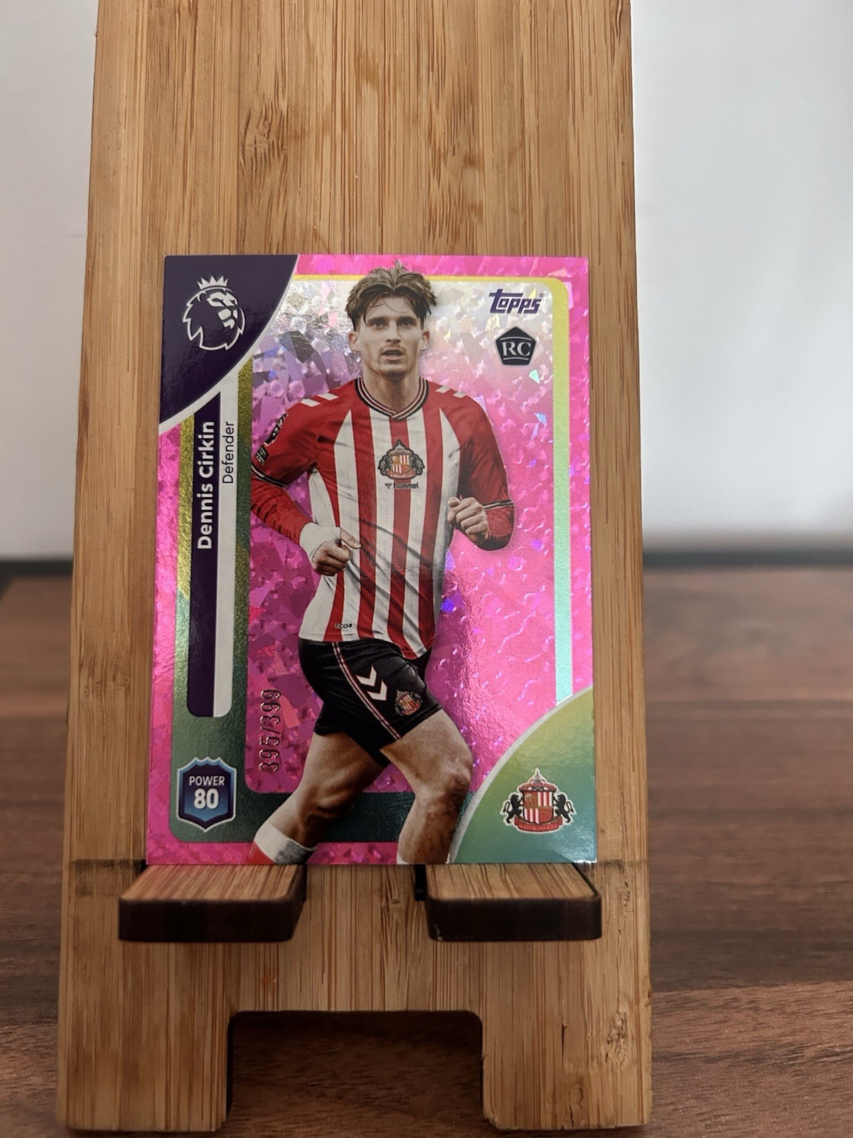 Sunderland Dennis Cirkin Topps 25/26 Pink Mini Diamond 395/399  for sale on Ebay